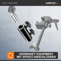 Connettore spigot 5/8“ a 5/8”-11/16”