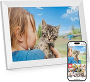 Display digitale fotolijst 10,1 pollici con connessione Wi-Fi e 32 GB di memoria