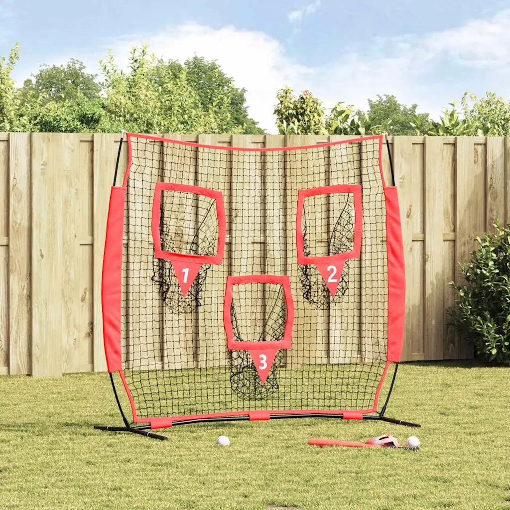 Rete da pratica per baseball Nero 214,5 x 89,5 x 181 cm CFW3675731