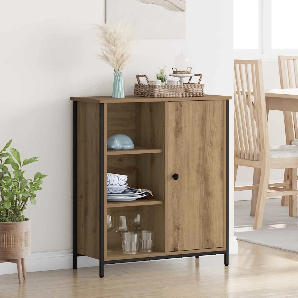Credenza Rovere artigianale 70 x 30 x 80 cm Legno multistrato