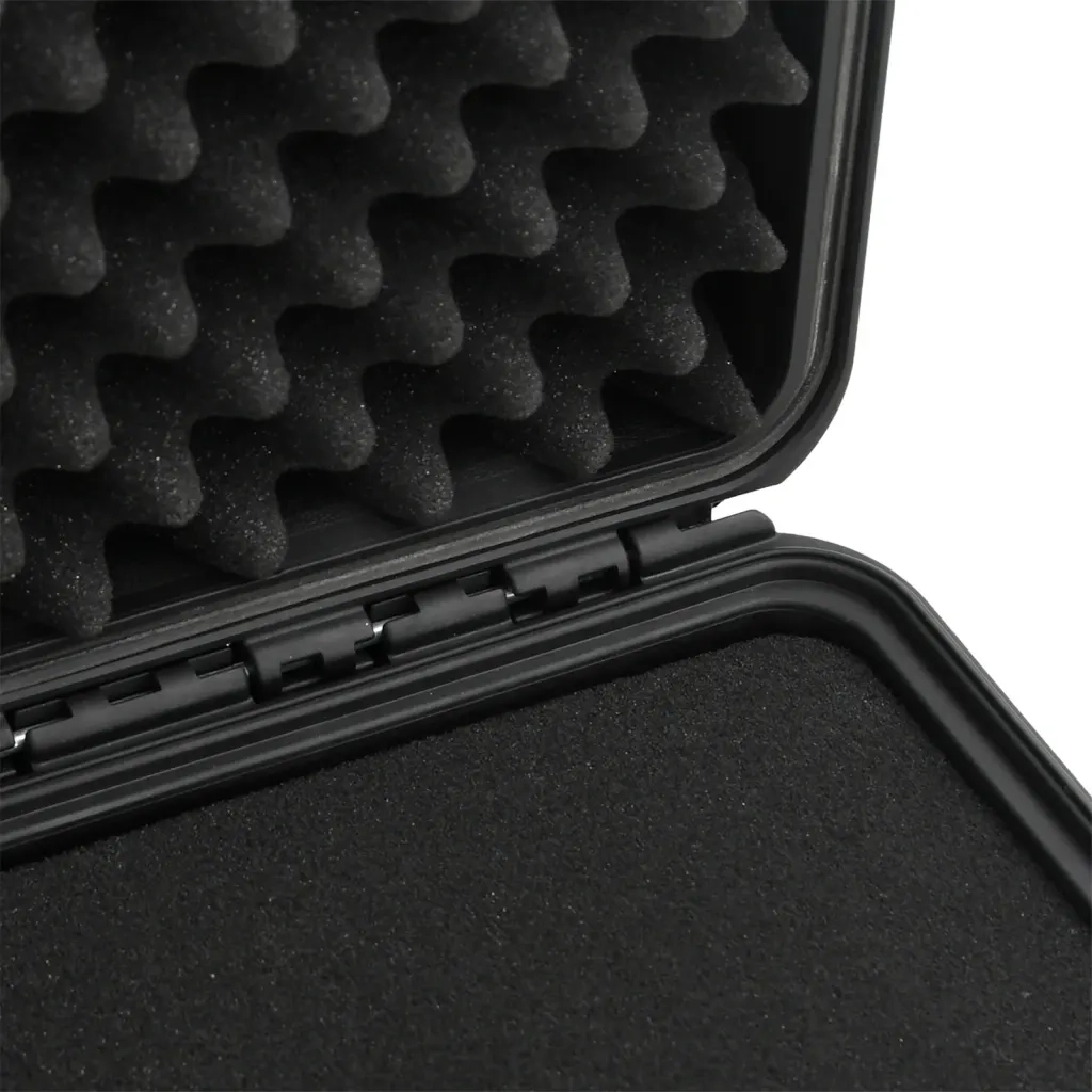 Valigetta da Volo Portatile Nera 46,5x21,5x17,5 cm in PP CFW6004191