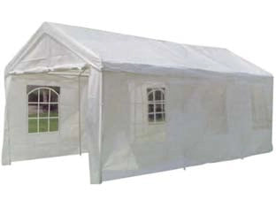 GAZEBO CARPORT BIANCO  cm.300x600    VETTE