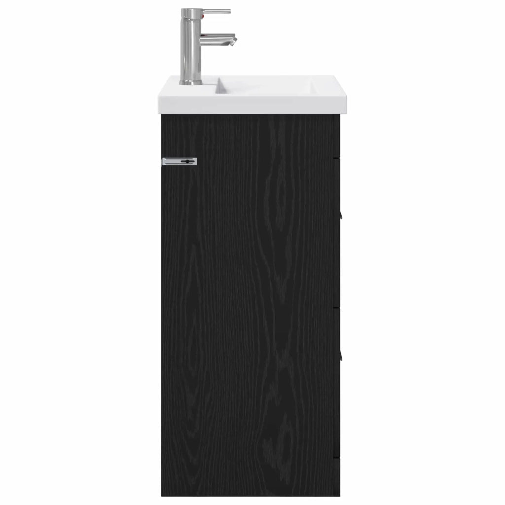 Set di mobili per il bagno Rovere Nero 61 x 40 x 84,5 cm 3404367