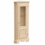 Angolare in legno classico 1 porta grezzo l.35 x 35 h.116 (1210) - Mobili 2G