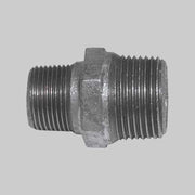 NIPLES RIDOTTO ZINCATO  2 x 1     MADE IN ITALY