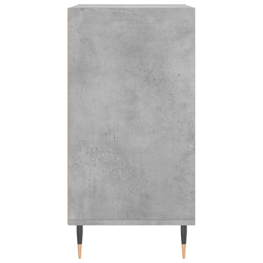 Credenza Grigio Cemento 57x35x70 cm in Legno Multistrato 827128