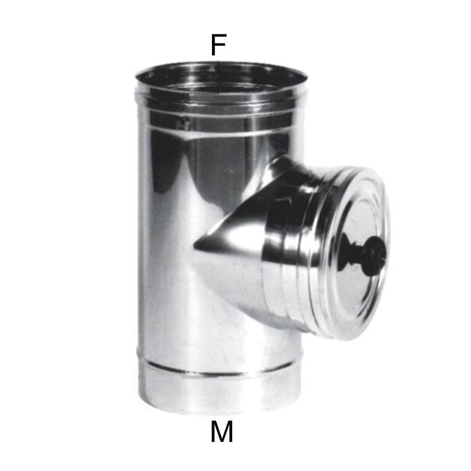 Maral Tubo Inox 8X 28 Sportello Ispezione