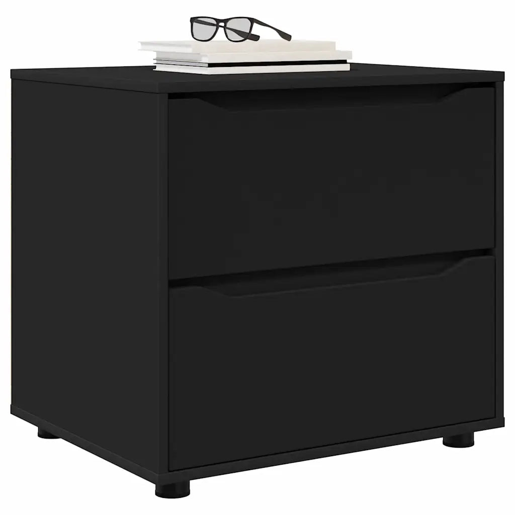 Armadio Nero 60 x 48 x 57 cm Legno multistrato