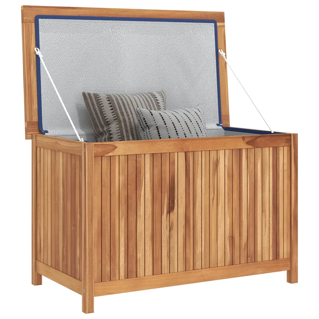 Baule da Giardino 90x50x58 cm in Legno Massello di Teak 315380