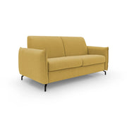 Scarlet Divano letto in tessuto misto cotone impermeabile T19 215 cm (mat.160x197) giallo