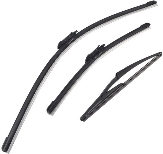 Vetroscudiscia per Parabrezza 24"/16" - Vetroscudiscia per Parafanghi 12" - Adatto per D 2006-2014 - Ricambio - Materiale Plastico - Vetroscudiscia