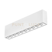 GFA1432C- MODULO LED 10 PUNTI LUCE ATTACCO LED 3000K 1600LM 20W 26,9CM BIANCO