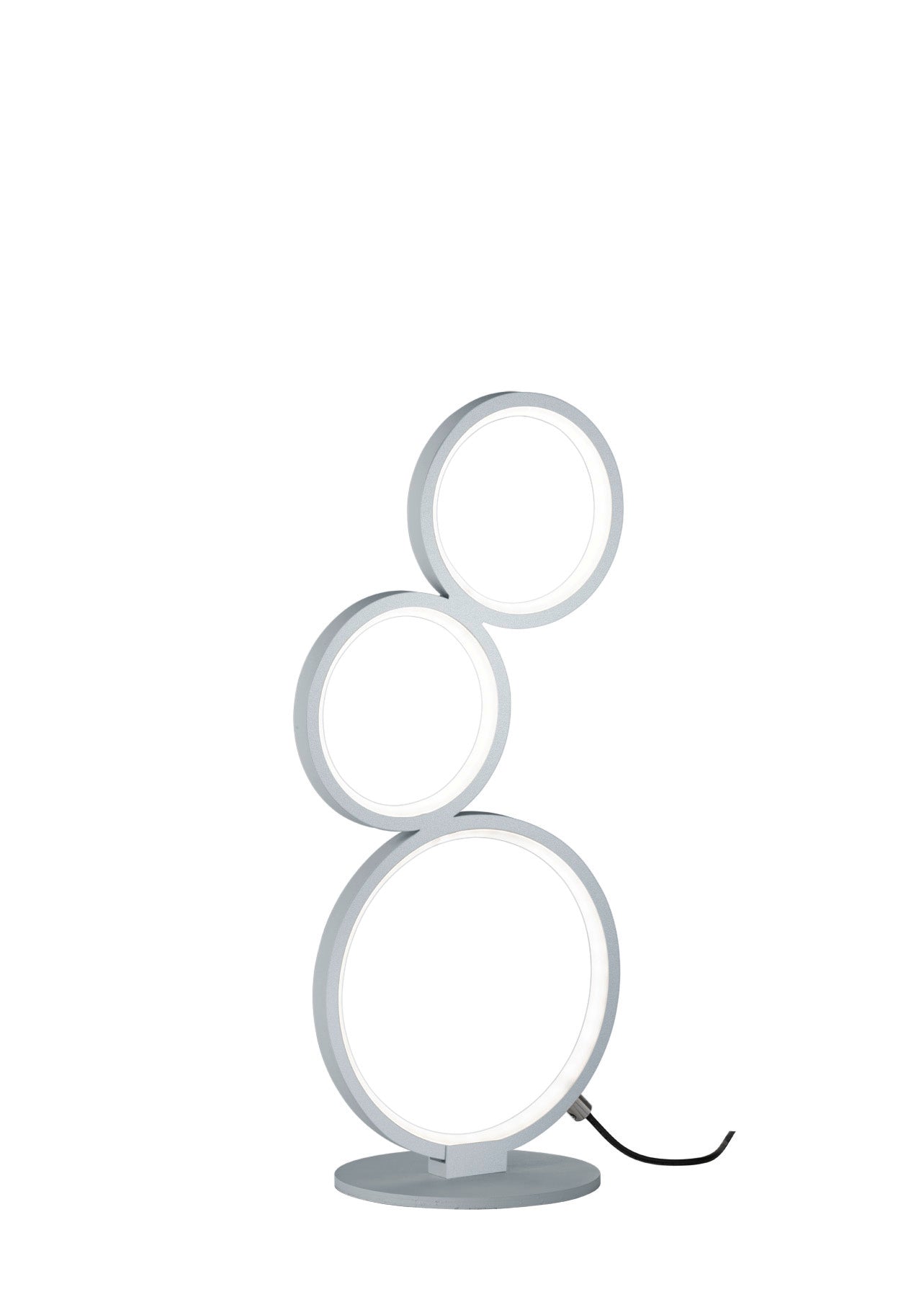 Lampada tavolo da Interno a LED in Metallo Silver