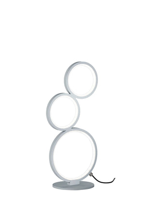 Lampada tavolo da Interno a LED in Metallo Silver