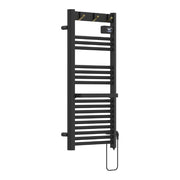 Scaldasalviette elettrico con radiatore 105 x 50 cm 500 watt nero 03_0010759