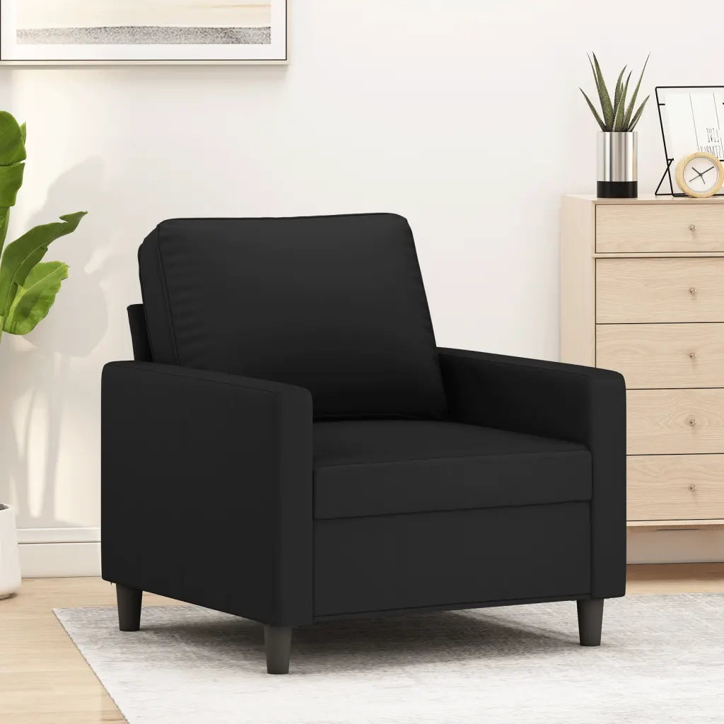 Poltrona Nero 60 cm Vellutocod mxl 83210