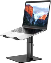 Stand per laptop, standa per notebook ergonomico, stand per laptop compatibile con laptop da 10 a 15,6", nero