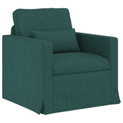 Divano | Divano da soggiorno | Sofa Verde Scuro 78 x 78 x 80 cm Tessuto