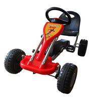 Go-kart a pedali per bambini rosso 89 cm 0102005