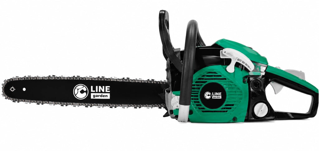 Motosega a Scoppio 45,5cc con Barra da 45 cm, Catena 0.325” Professionale per Taglio Legna e Potatura Alberi – TIMBERX-45