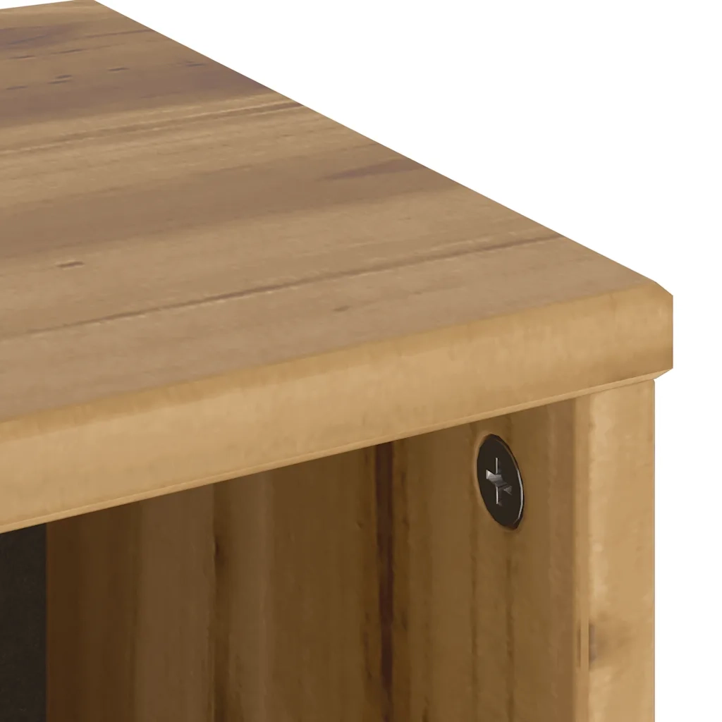 Armadietti Laterali 5 pz ODDA 40x24x79 cm Legno Massello Pino 3365358