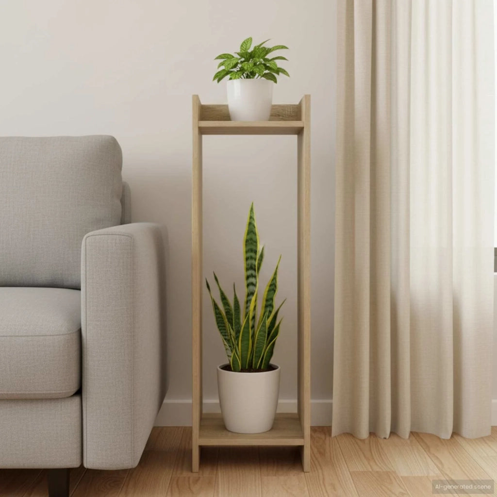 Supporto per piante Rovere Sonoma 30 x 30 x 100 cm 899566