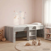 Letto Alto per Bambini 2 pcs Sonoma grigio Legno ingegnerizzato 3422552