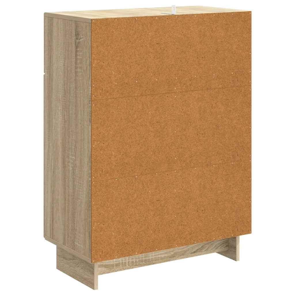 Credenza Rovere Sonoma 66 x 34,5 x 90 cm Legno ingegnerizzato 893947
