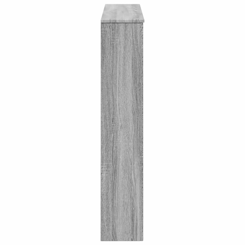 Cornice per camino Sonoma grigio 102 x 20 x 102 cm 8006639