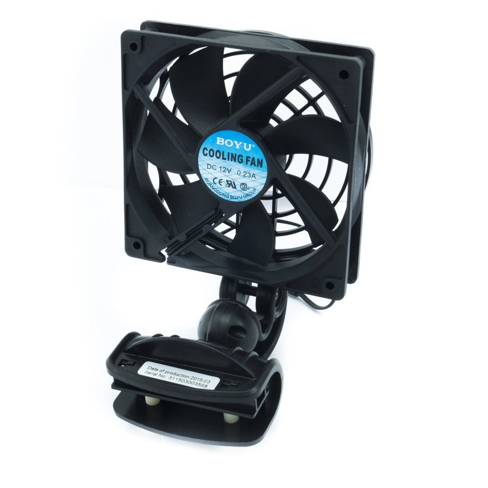 Trade Shop - Ventola Raffreddamento Per Acqua Acquario Dolce Marino Fs-120a 4w 360° Morsetto -