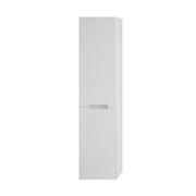 Pensile bagno sospeso bianco lucido con ante soft-close H 140  Eva