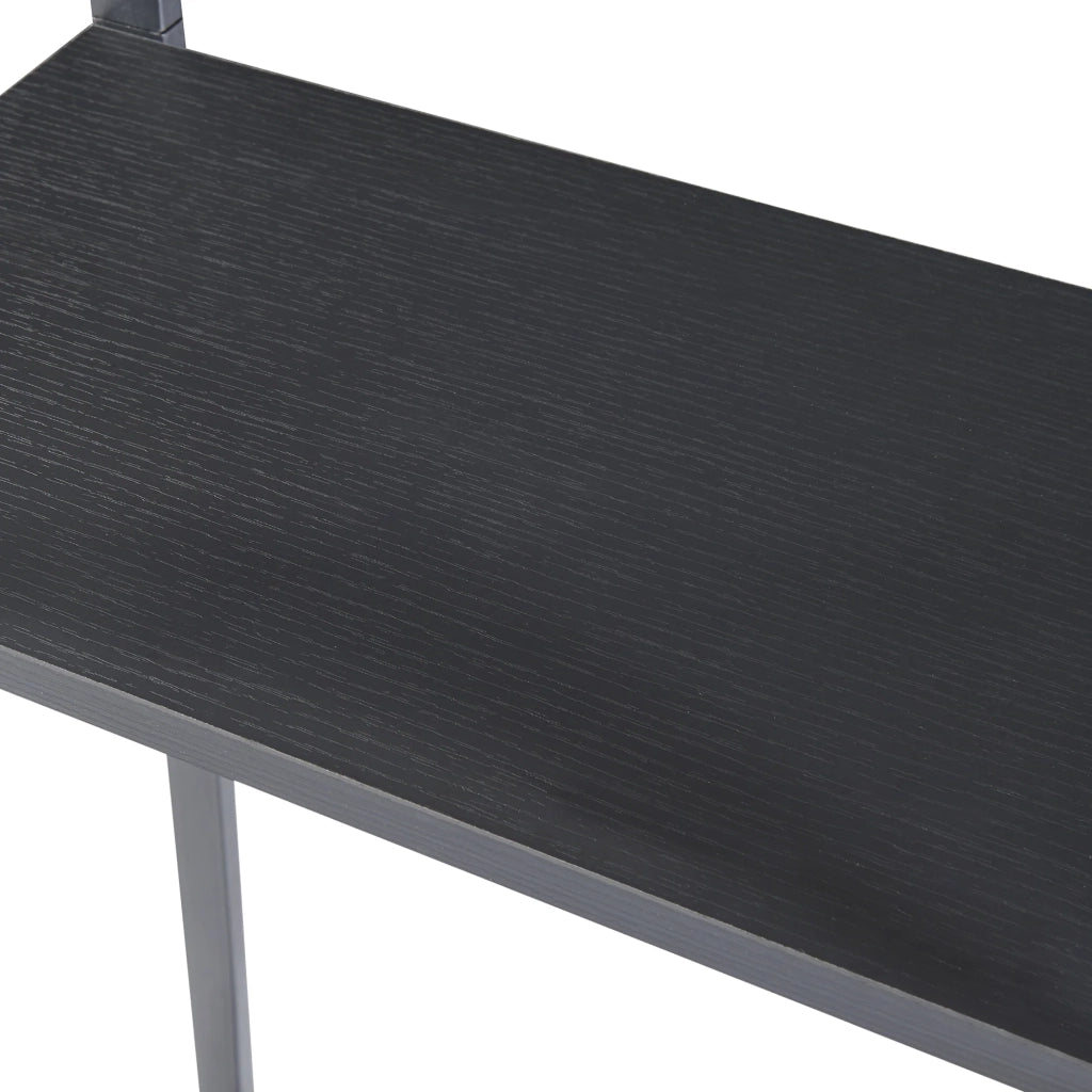 Portalegna da interno 170 x 45 x 30 cm nero 03_0010493