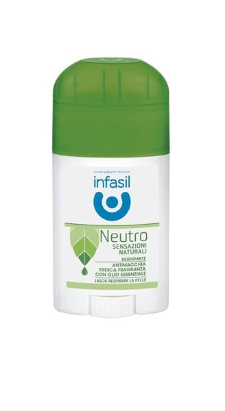 INFASIL DEODORANTE STICK NATURALE ANTI MACCHIA DA  40 ML
