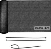 Ombreggiatore per Esterno - Protezione da Ingresso di Luce e Schermo dal Vento - 1 x 6 m - Antracite - HDPE