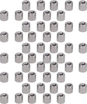 50 pezzi di connettori a stella rotonda M4 304 RVS a cappello a stella per connessione di studding in alluminio.