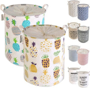2 pezzi di asciugamano da stendere 17,7" con corda, asciugamani da stendere opaca, impermeabili in cotone (ananas 17,7" / medio)