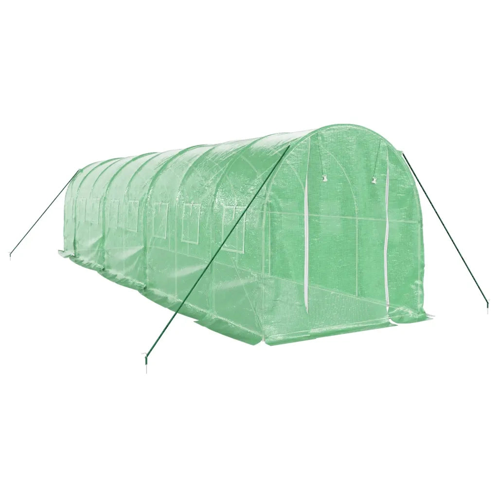 Serra con Telaio in Acciaio Verde 16 m2 8x2x2 m CFW6782561