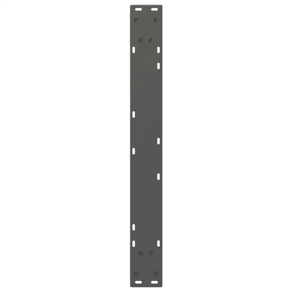 vidaXL Gambe per tavolo da pranzo 2 pz Antracite 80x(72-73,3) cm Acciaio