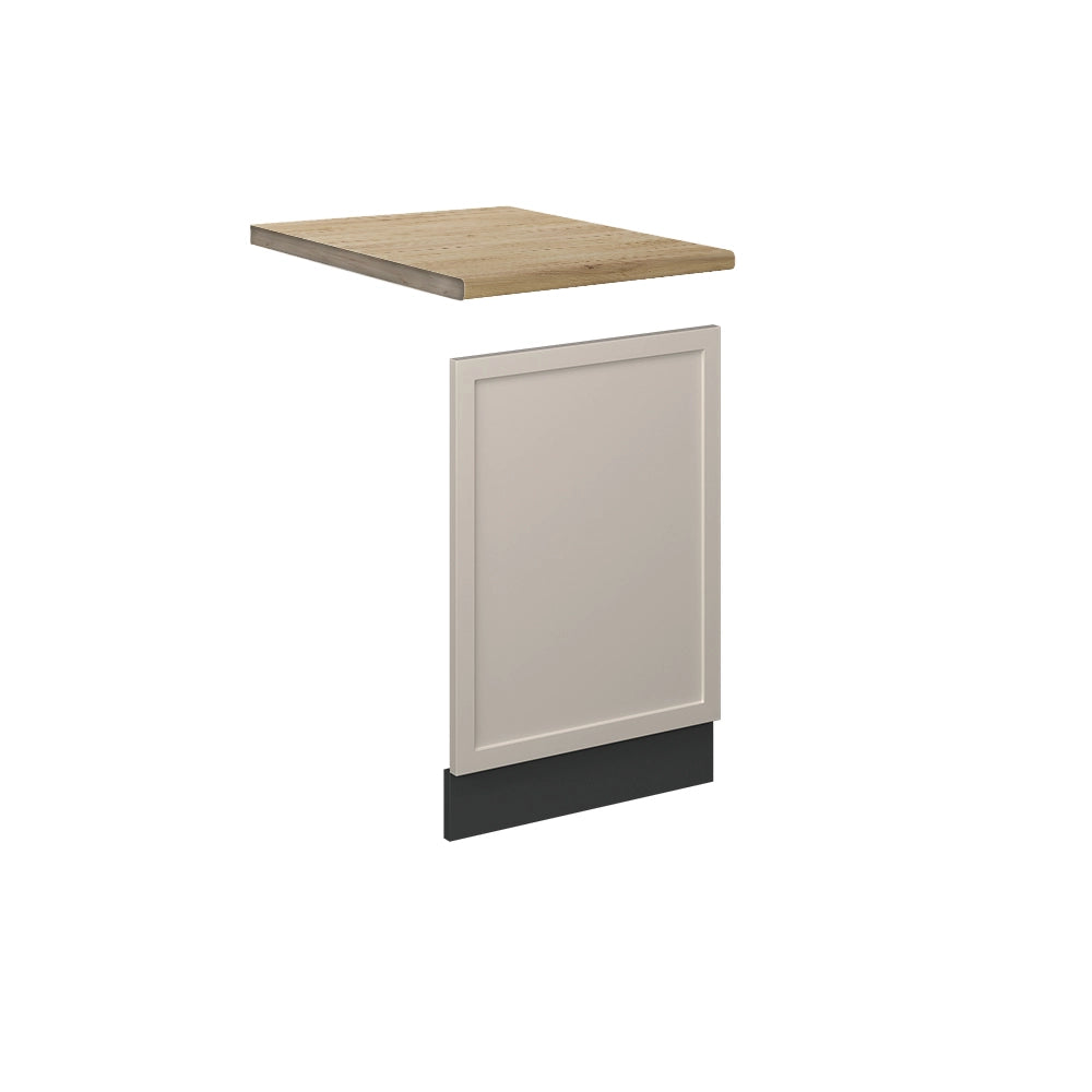Vicco Pannello frontale GrigioBeige 45 cm , PL Rovere
