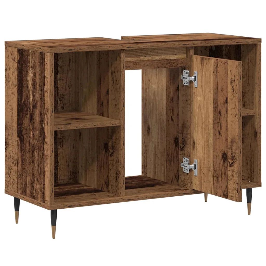 Mobile da Bagno Legno vecchio 80 x 33 x 60 cm Legno multistrato 873892