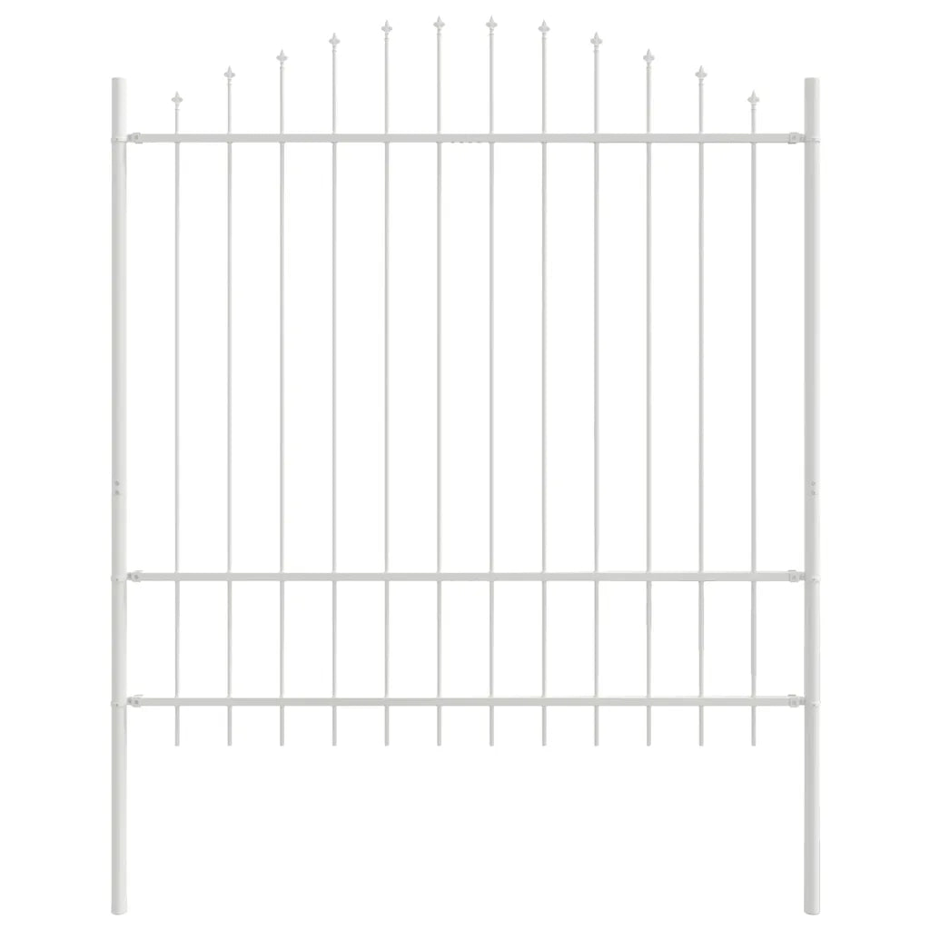 Recinzione per Giardino 5 pcs Bianco 170 x 215 cm 3360158