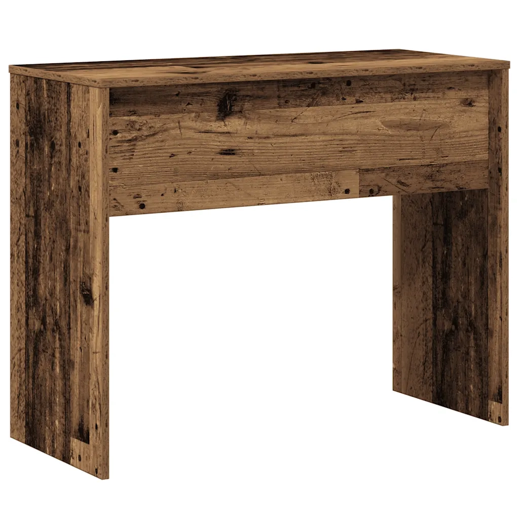 Scrivania Legno Antico 90x40x72 cm in Legno Multistrato