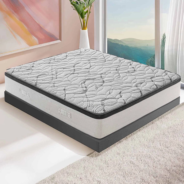 Materasso Piazza e Mezza 120x200 - In schiuma HR - Alta densità - Ortopedico e Indeformabile - Altezza 15 cm