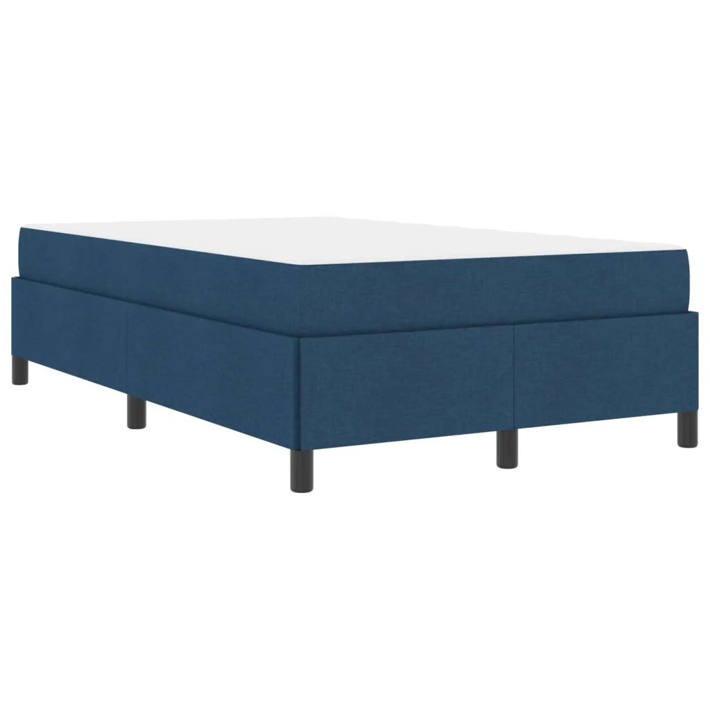 Letto a molle Blu 120 x 200 cm Tessuto 3398856