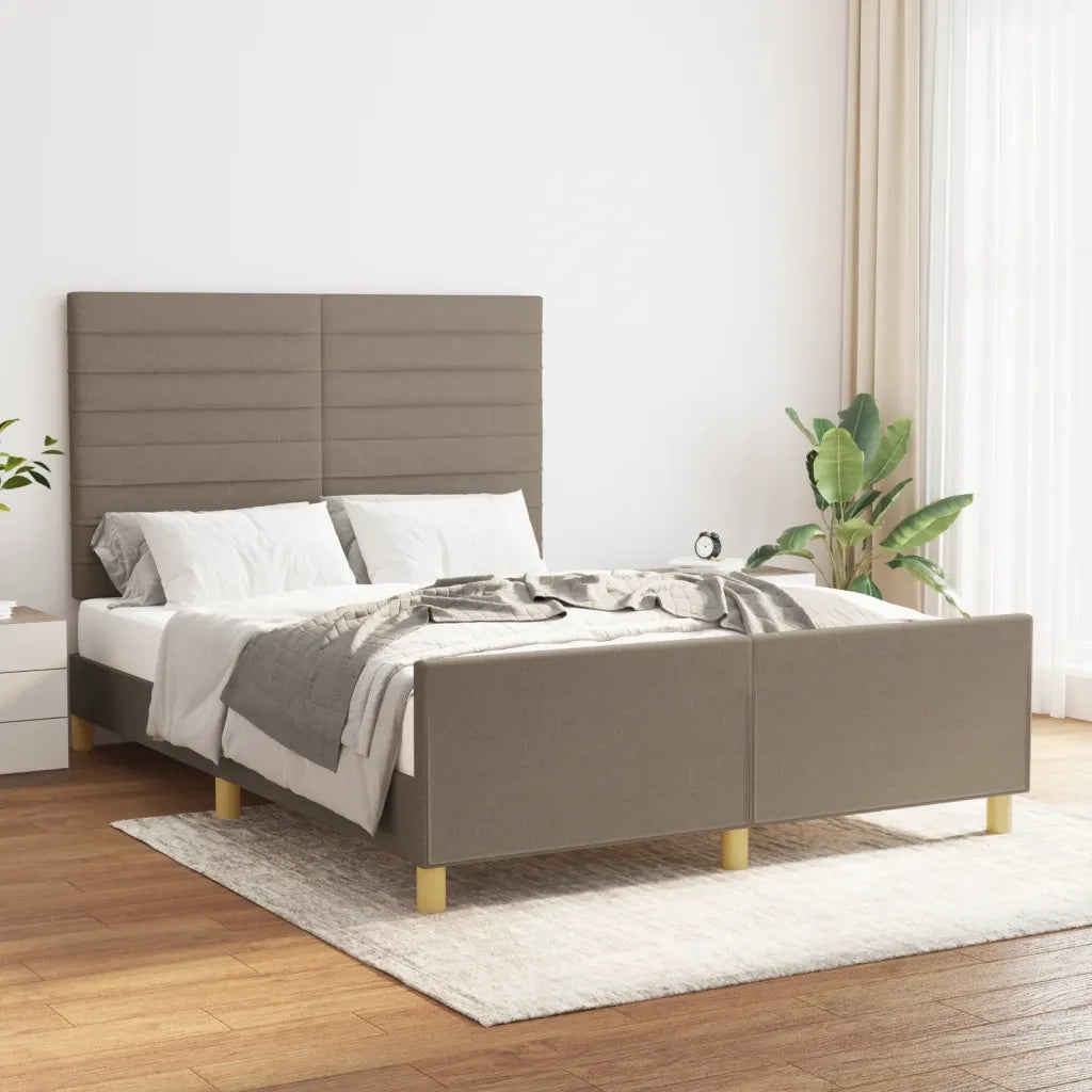 Giroletto senza Materasso Tortora 140x190 cm in Tessuto 3125134
