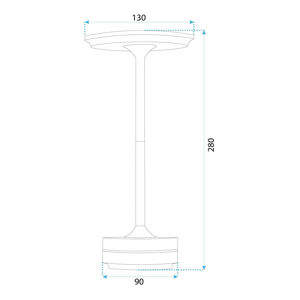 Lampada Da Comodino App1373-t Grey