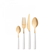 ATHENA Gold, Posate Set 24 pz, Scatola Window, Casa Bugatti