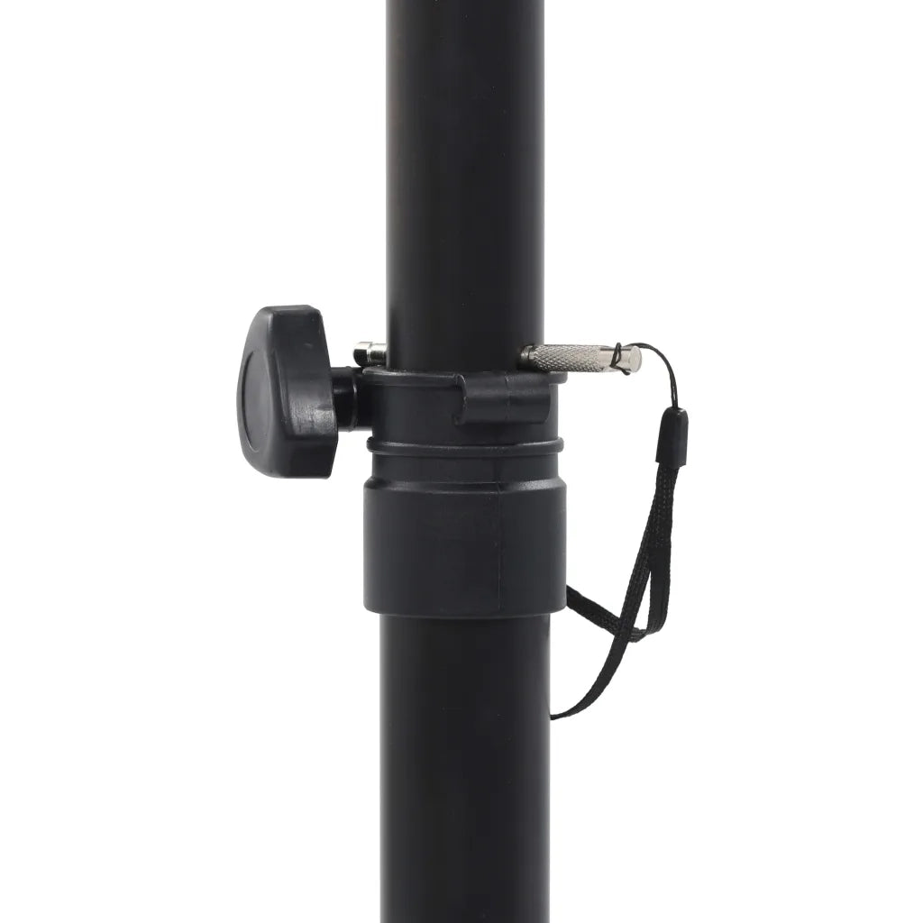 Supporti per Casse Spia da Studio 2 pz Nero in Acciaio CFW8074904