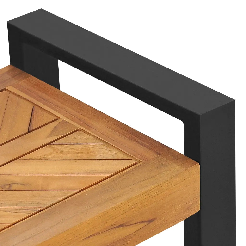 Panca 120 cm in Legno Massello di Teak 325274