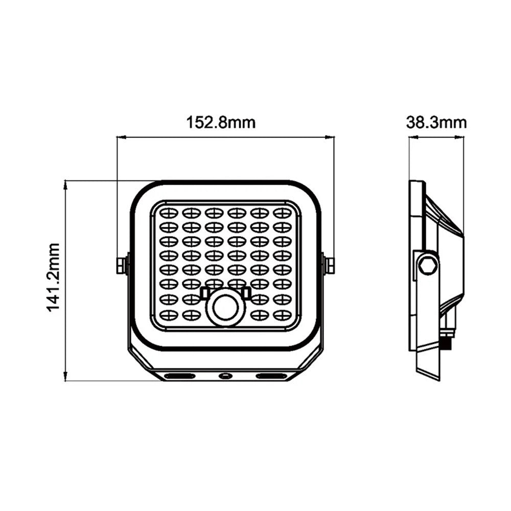 Trade Shop - Faretto Faro Con Pannello Solare 140w 1400lm Con Sensore Pir Ip65 Luce 6500k Tk-n140-f -